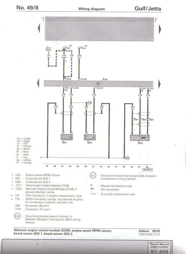 Fourtitude.com - 01M to 02J transmission swap on my 2001 Jetta 2.0 (AZG